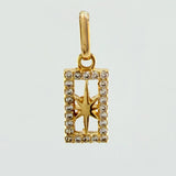 Dije Estrella Cardinal 1.05gr / 1.8cm / Oro Amarillo 18K