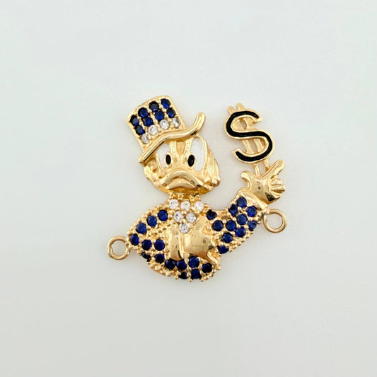 Herraje Pato Inspirado 4.05gr / 2.2cm / Oro Amarillo 18K