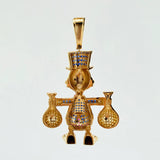 Dije Pato Bolsa Dinero 13.1gr / 5.4cm / Oro Amarillo 18K