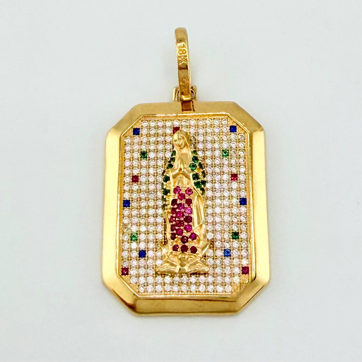 Dije Virgen Guadalupe 10gr / 4.2cm / Oro Amarillo 18K