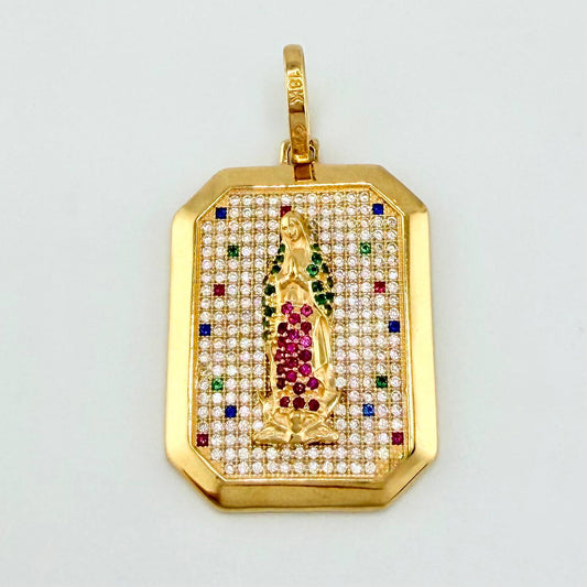Dije Virgen Guadalupe 10gr / 4.2cm / Oro Amarillo 18K