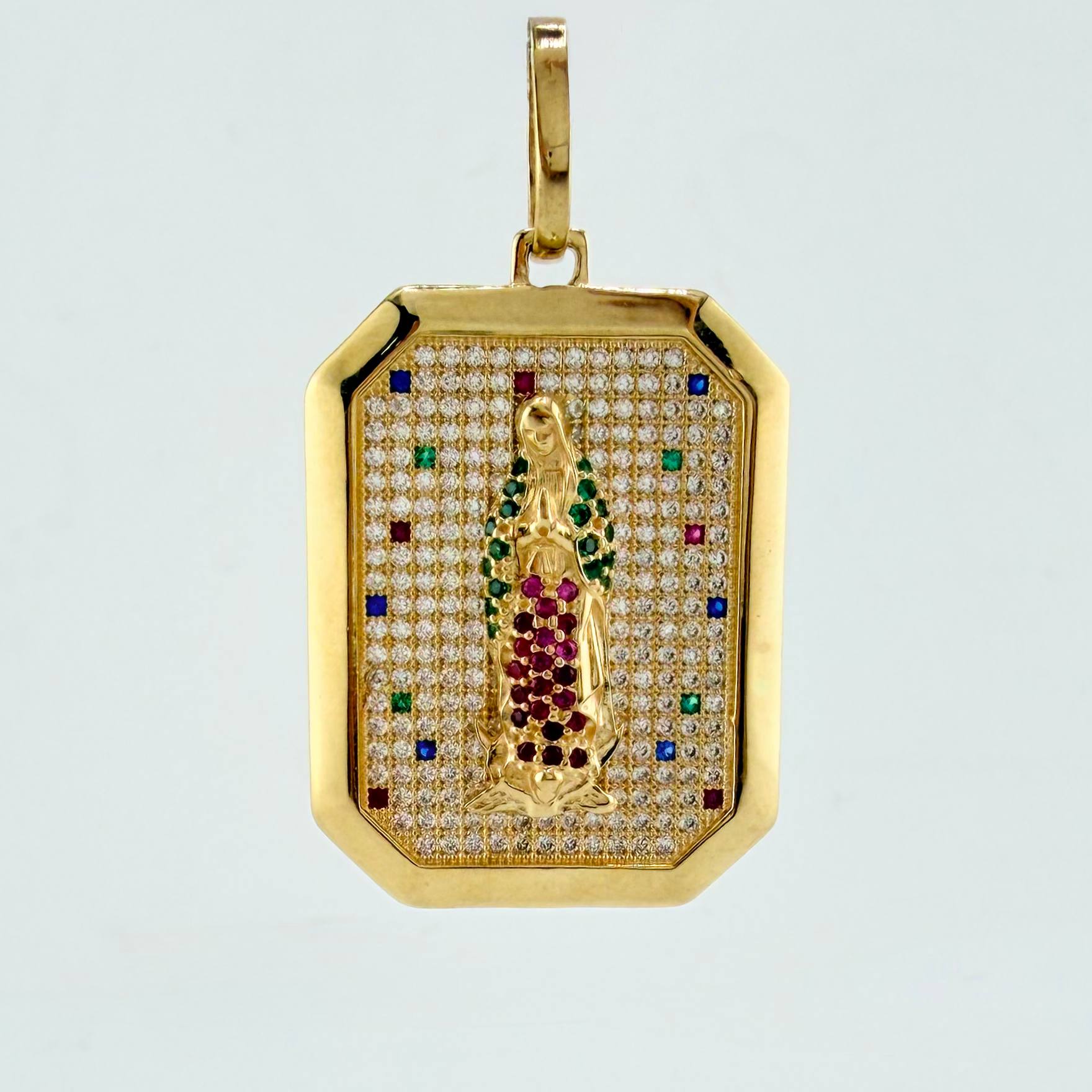 Dije Virgen Guadalupe 10gr / 4.2cm / Oro Amarillo 18K