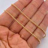 Cadena Cordon 5.1gr / 45cm / +3 Oro 18K &