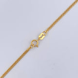 Cadena Cubana Reticulada 1.8gr / 45cm / +3 Oro 18K &
