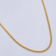 Cadena Cubana Reticulada 1.8gr / 45cm / +3 Oro 18K &