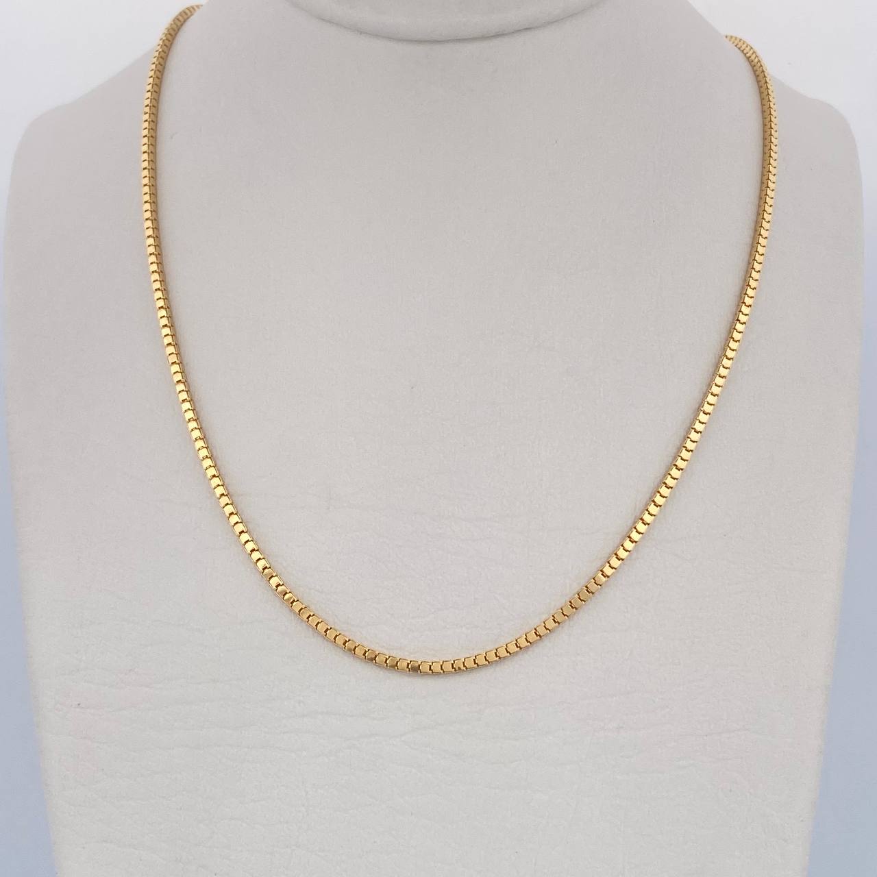 Cadena Veneciana 5.05gr / 50cm / +3 Oro 18K &
