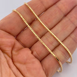 Cadena Veneciana 5.05gr / 50cm / +3 Oro 18K &
