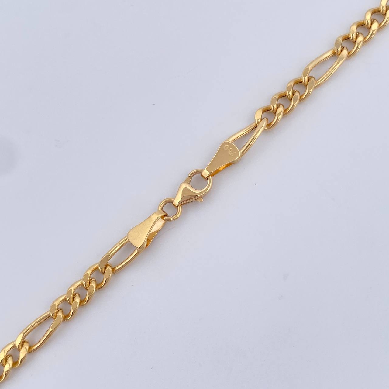 Cadena Figaro 11.2gr / 65cm / +0 Oro 18K &