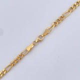 Cadena Figaro 11.2gr / 65cm / +0 Oro 18K &