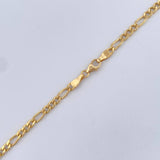 Cadena Figaro 6.1gr / 55cm / +0 Oro 18K &