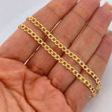 Cadena Cubana 6.05gr / 60cm / +0 Oro 18K &