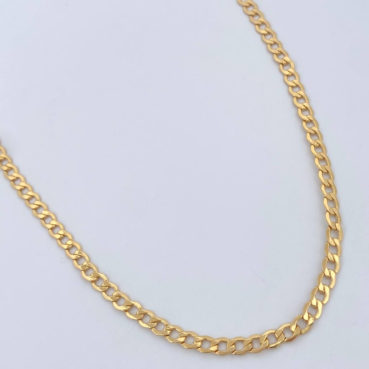 Cadena Cubana 6.05gr / 60cm / +0 Oro 18K &
