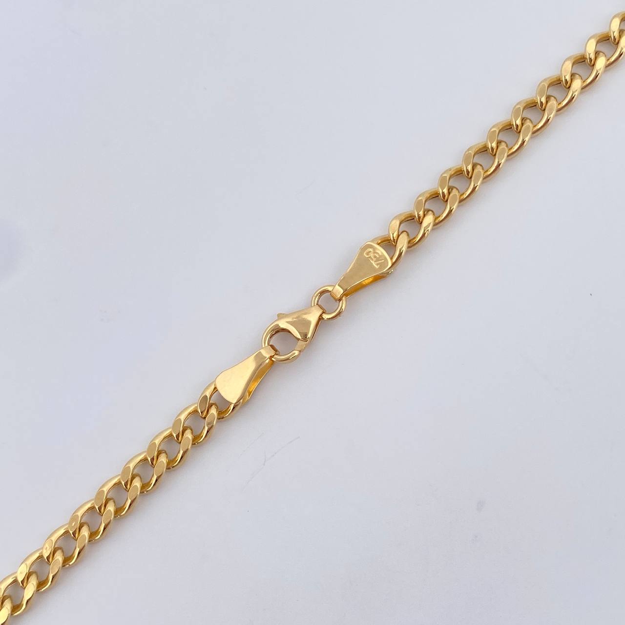 Cadena Cubana 11.2gr / 60cm / +0 Oro 18K &