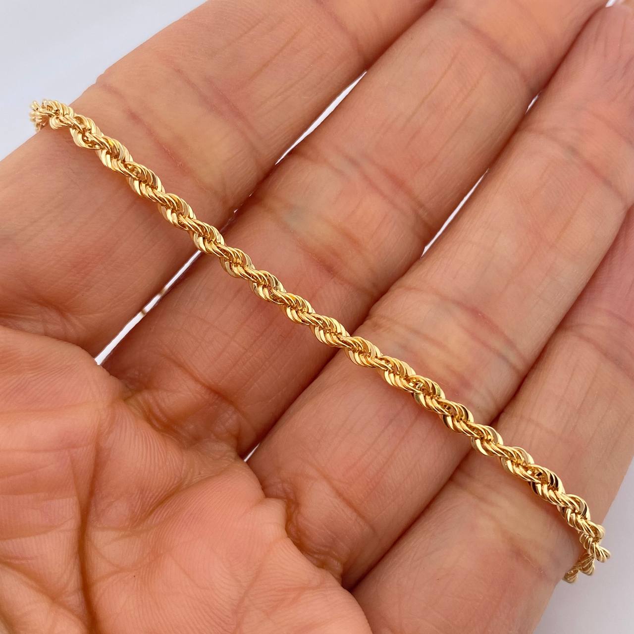 Pulso Lazo 1.95gr / 19cm / +3 Oro 18K &