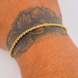 Pulso Lazo 1.45gr / 18cm / +3 Oro 18K &