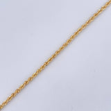Pulso Lazo 1.45gr / 18cm / +3 Oro 18K &