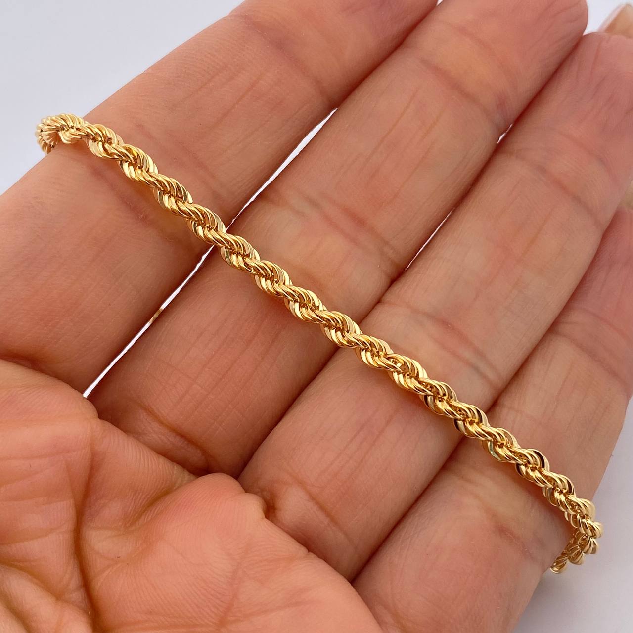 Pulso Lazo 2.90gr / 19cm / +3 Oro 18K &
