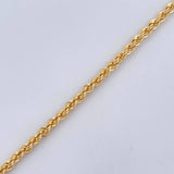Pulso Lazo 2.90gr / 19cm / +3 Oro 18K &
