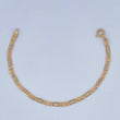 Pulso Escalera Plana 2.9gr / 15.5cm / +3 Oro 18K &