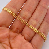 Pulso Sedusa 2.15gr / 19cm / +3 Oro 18K &