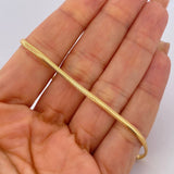 Pulso Serpiente 2.7gr / 18.6cm / +2 Oro 18K &