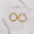 Candongas Majo 1.9gr / 2.2cm / Diamantada Oro Amarillo 18K #