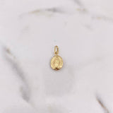 Dije Virgen Guadalupe 0.45gr / 1.7cm / Troquelado Oro Amarillo 18K #