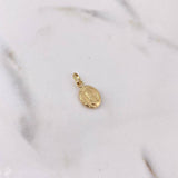 Dije Virgen Guadalupe 0.45gr / 1.7cm / Troquelado Oro Amarillo 18K #