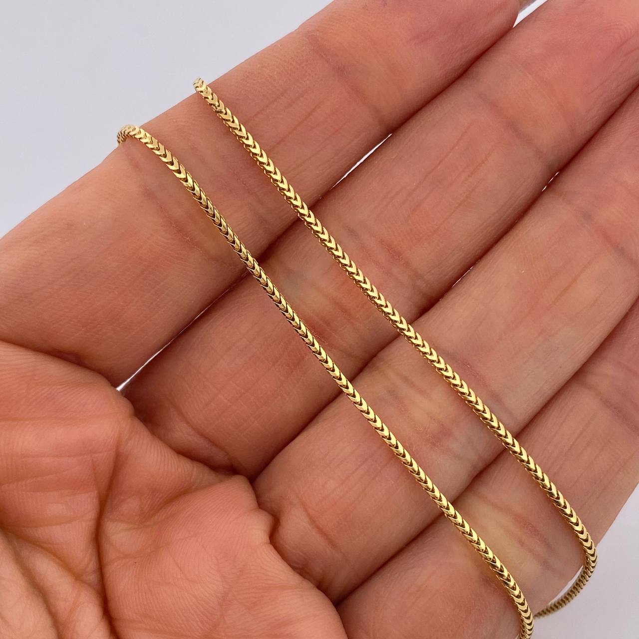 Cadena Franco Especial 6.75gr / 60cm / +3 Oro 18K &