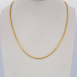 Cadena Franco 2.1gr / 45cm / +3 Oro 18K &