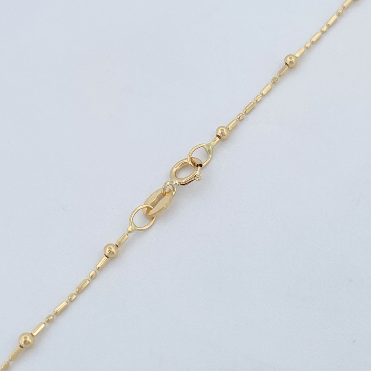 Cadena Morse Bolas 1.95gr / 45cm / Oro Amarillo +3 18K $
