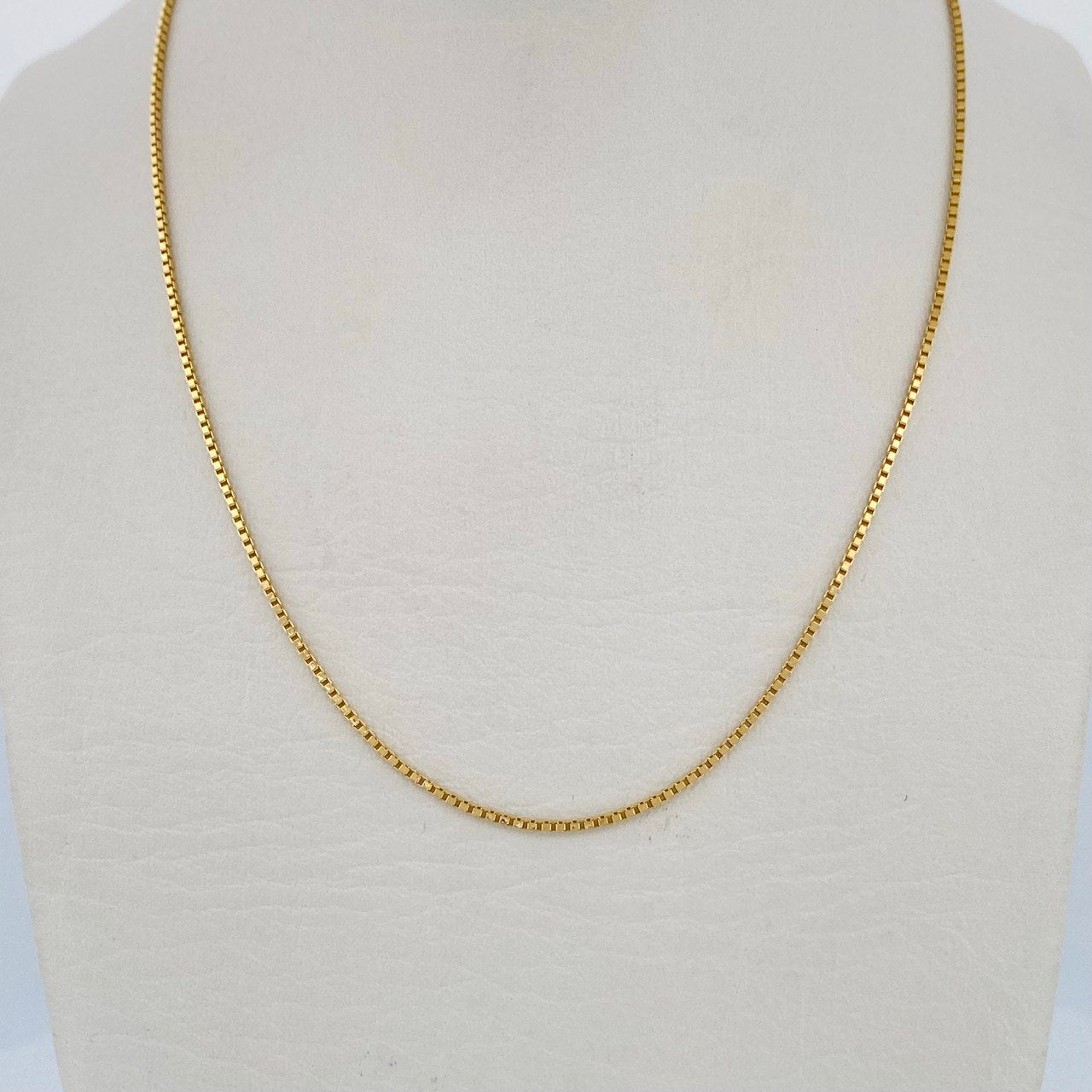 Cadena Veneciana 1.5gr / 40cm / Oro Amarillo +3 18K $
