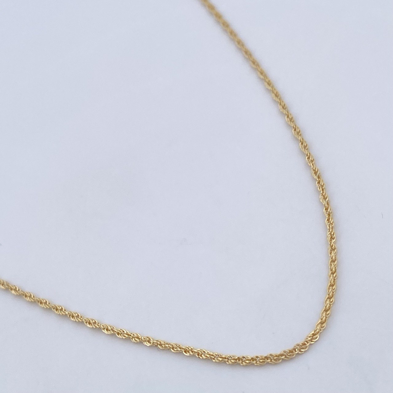 Cadena Lazo 0.8gr / 40cm / Oro Amarillo +3 18K $