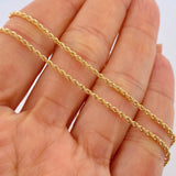 Cadena Lazo 1.95gr / 60cm / Oro Amarillo +3 18K $