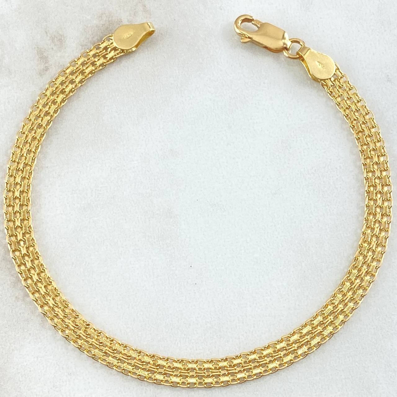 Pulso Chino 5.8gr / 20cm / +0 Oro 18K ©