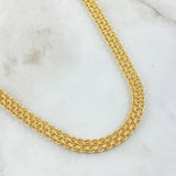 Cadena China 12.8gr / 60cm / +0 Oro 18K ©