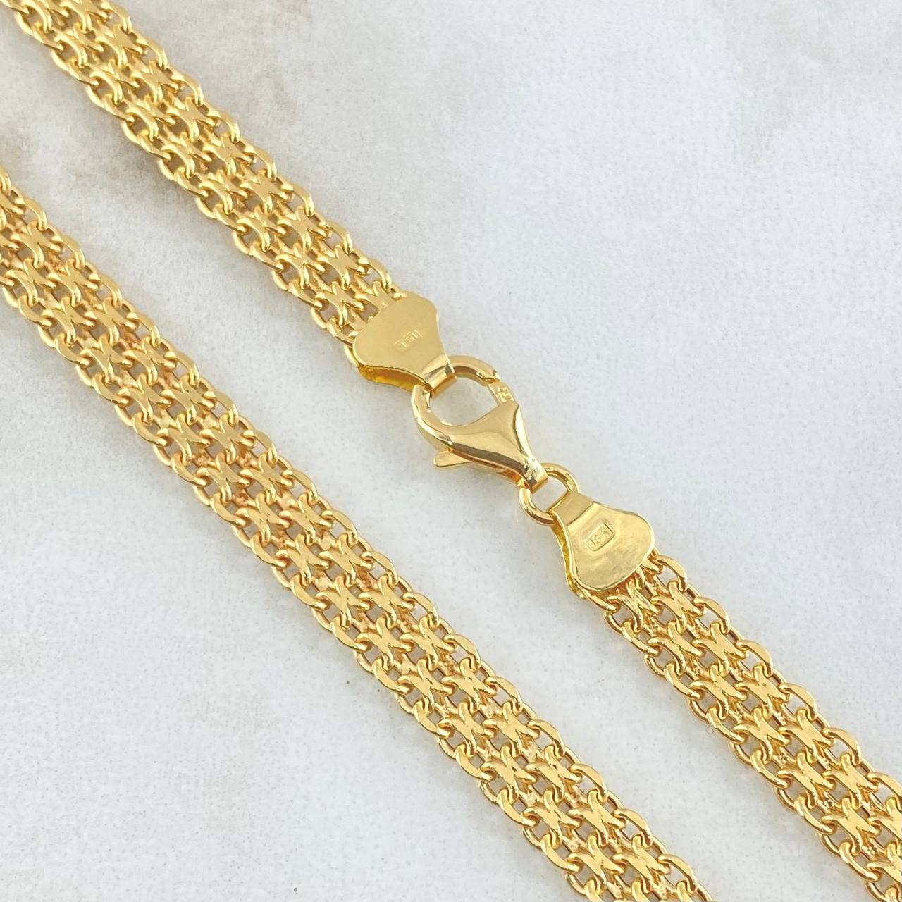 Cadena China 12.8gr / 60cm / +0 Oro 18K ©