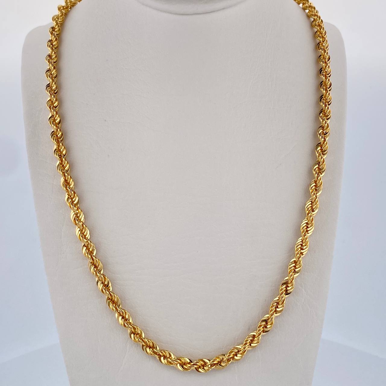 Cadena Lazo 14gr / 60.1cm / 4.6mm Oro Amarillo +3 18K $
