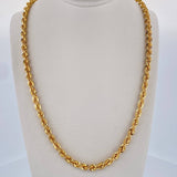 Cadena Lazo 14gr / 60.1cm / 4.6mm Oro Amarillo +3 18K $