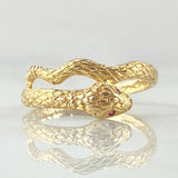 Anillo Serpiente 1.95gr / T6 1/2 / Oro 18K