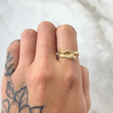 Anillo Serpiente 1.95gr / T6 1/2 / Oro 18K
