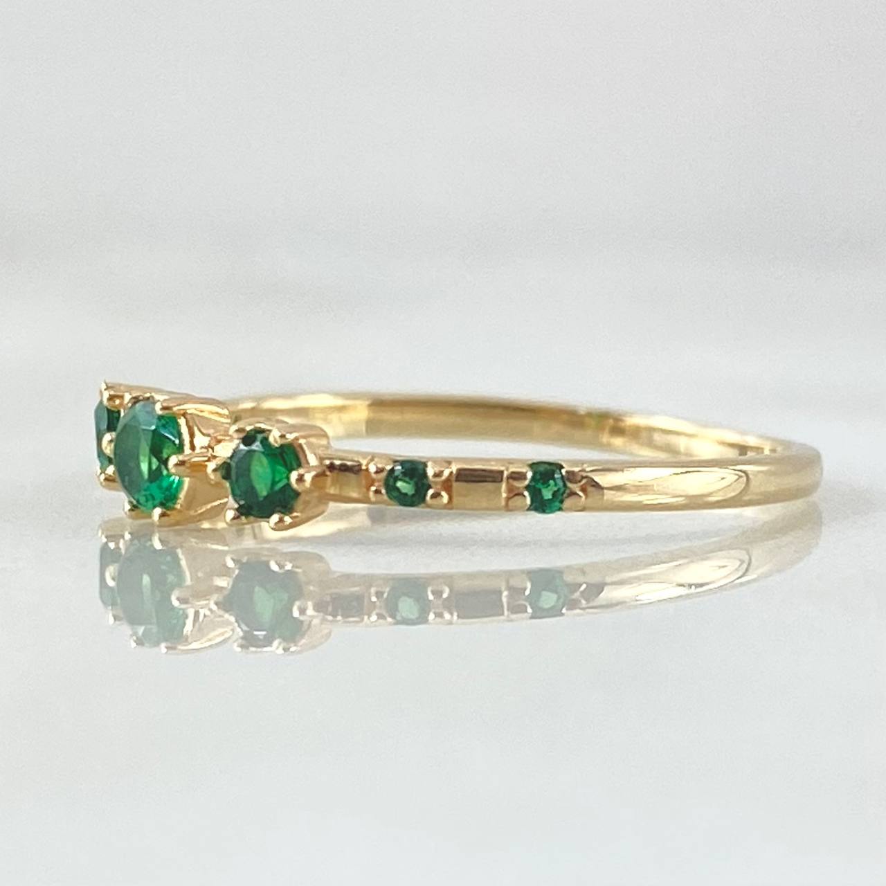 Anillo Triple Orion 1.4gr / T6 1/4 / Oro 18K