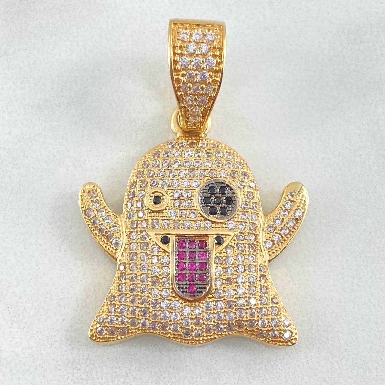 Dije Fantasma Animado 10gr / 4cm / Oro 18K