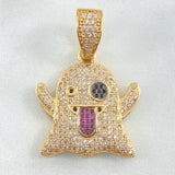 Dije Fantasma Animado 10gr / 4cm / Oro 18K