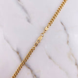 Cadena Cubana 50gr / 65cm / 4.4mm Oro Amarillo +0 18K $