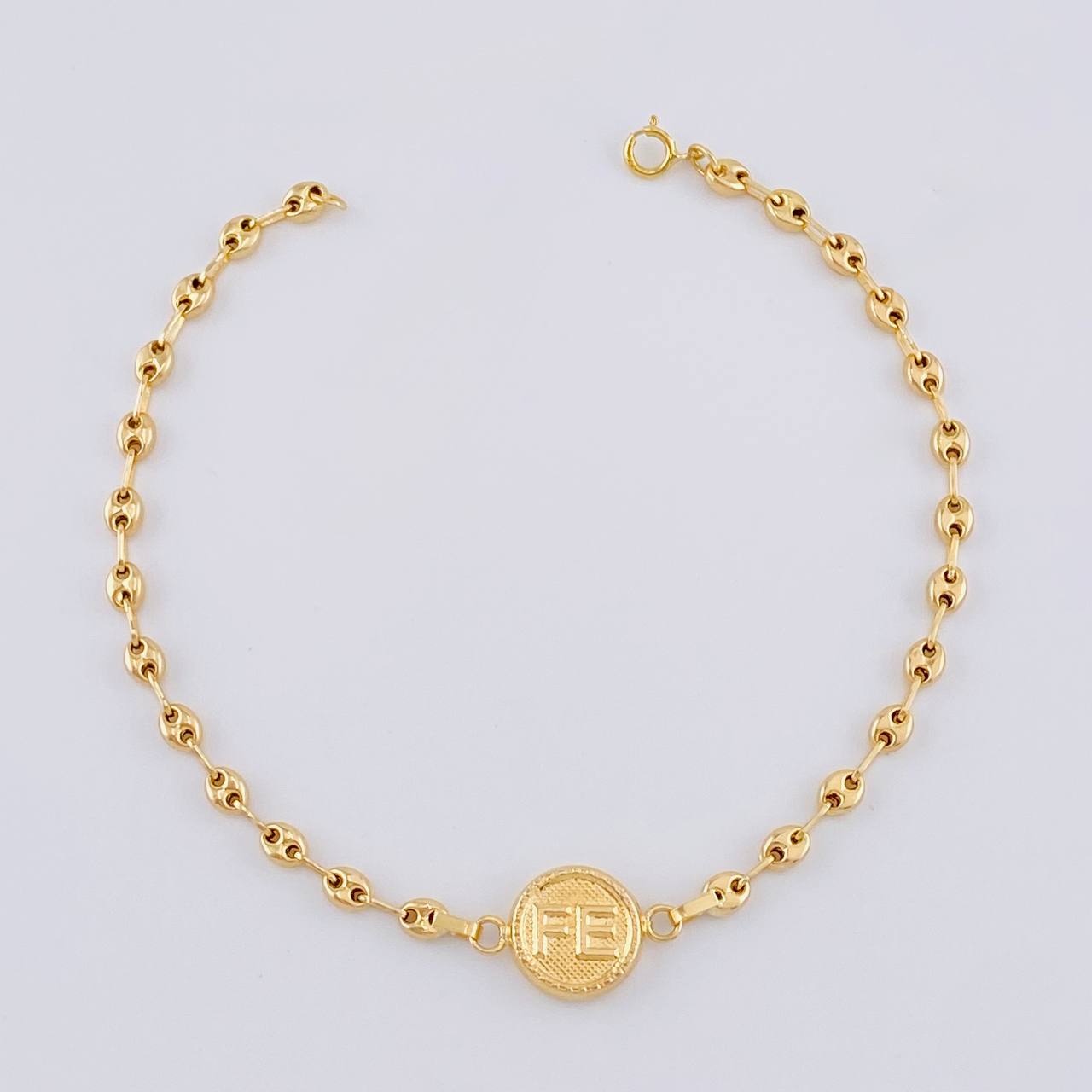 Pulso GC Circulo Fe 2.3g / 17.5cm / 3.1mm Oro Amarillo 18K