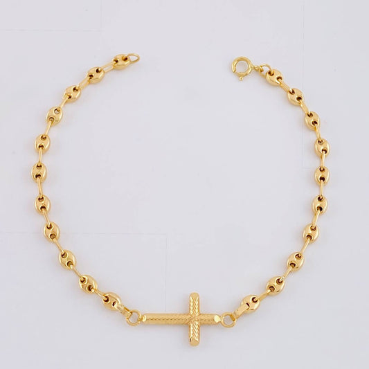 Pulso GC Cruz 2.3g / 17cm / 3.1mm Oro Amarillo 18K