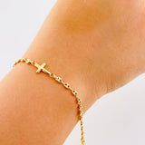 Pulso GC Cruz 1.95g / 16.7cm / 3.2mm Oro Amarillo 18K