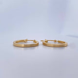 Candongas Diani 1.44gr / 2.1cm / Oro Amarillo 18K $