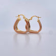 Candongas Aleja Triangulares 2.9gr / 2.1cm / Tres Oros 18K $